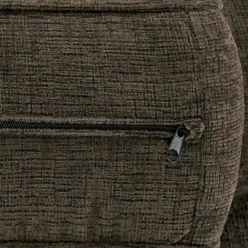 Divano Roros con braccioli quadrati e rivestimento in tessuto di iNSPIRE Q Classic