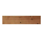 Kate & Laurel All Things Decor Set di 2 mensole in legno Solomon 27" x 8.3" marrone/nero: struttura in metallo, nessun montaggio richiesto