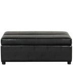 Divano letto pieghevole estraibile a forma di pouf singolo con materasso, letto per gli ospiti convertibile, divano letto rivestito in PU