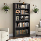 Libreria a 5 ripiani alta universale di Bush Furniture
