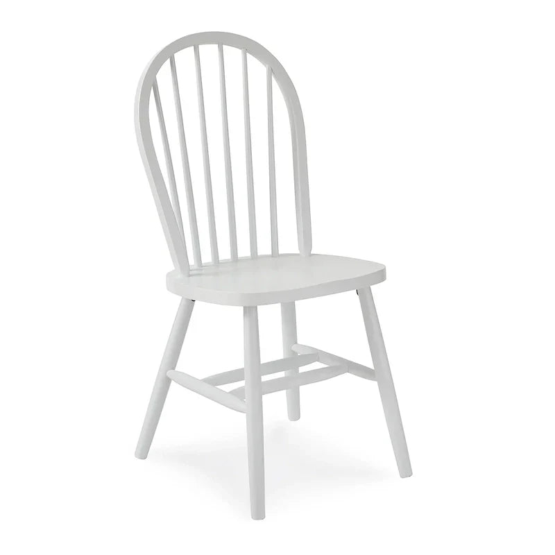 International Concepts Solid Wood Windsor Spindle Back Dining Chair