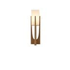 Lampade da terra a LED vintage in legno con paralume in tessuto