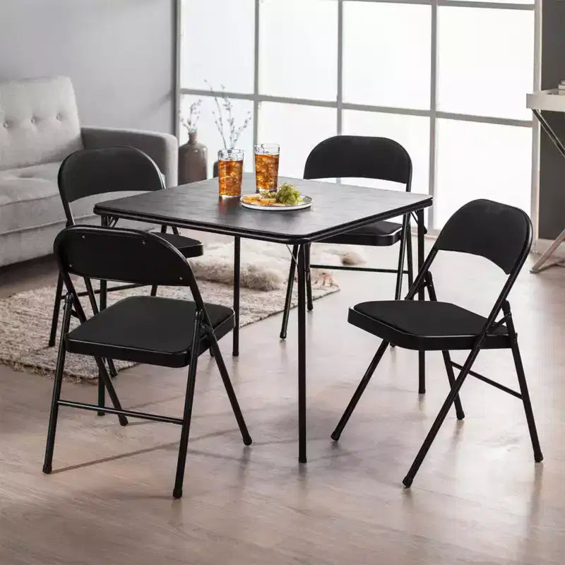 SUGIFT 6 sedie pieghevoli con rivestimento in tessuto, sedia pieghevole imbottita con telaio in acciaio resistente