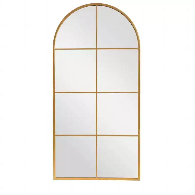 PexFix Specchio da parete con cornice in metallo ad arco