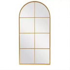 PexFix Specchio da parete con cornice in metallo ad arco