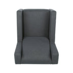 Poltrona reclinabile girevole con base a slitta, sedia regolabile con rivestimento imbottito