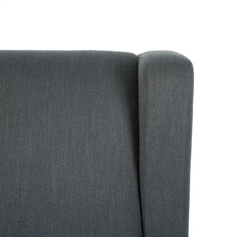 Poltrona reclinabile girevole con base a slitta, sedia regolabile con rivestimento imbottito