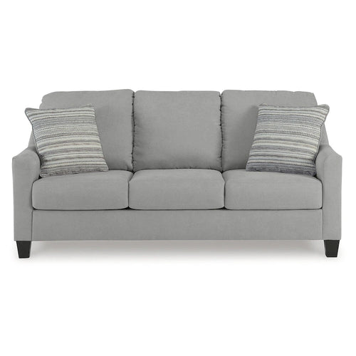 Divano letto Adlai grigio chiaro Queen - 80L x 39P x 40A