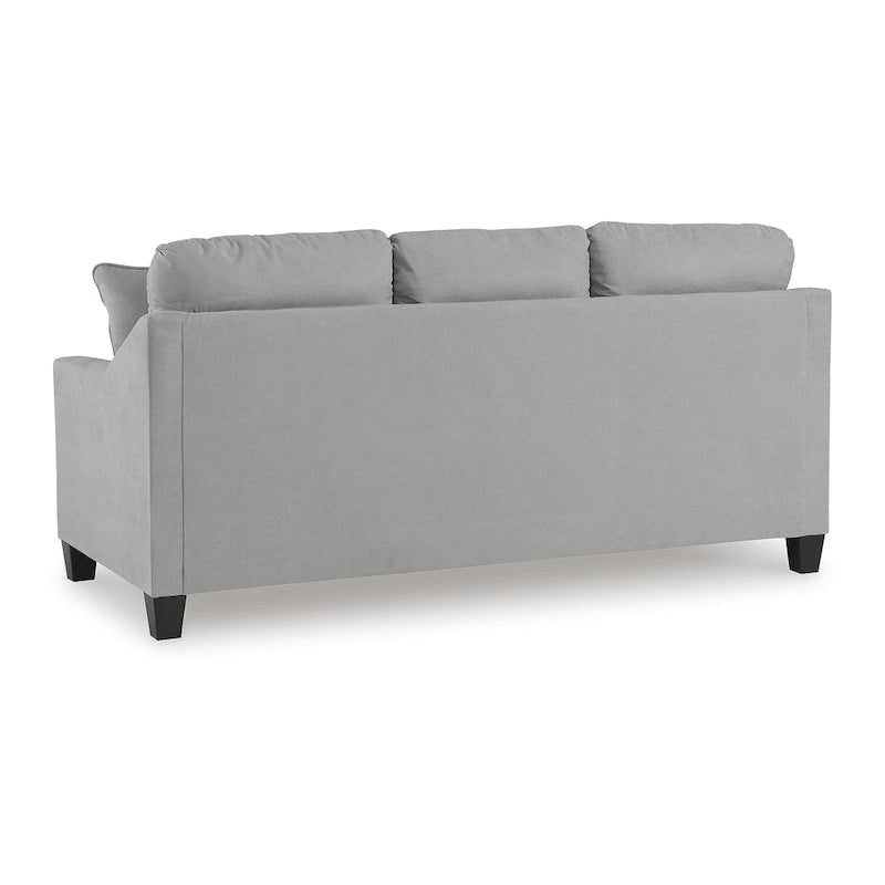 Divano letto Adlai grigio chiaro Queen - 80L x 39P x 40A
