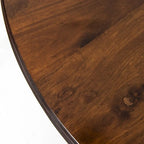 Tavolo da pranzo rotondo moderno Mangolia Solidwood da 48 pollici