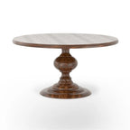Tavolo da pranzo rotondo moderno Mangolia Solidwood da 48 pollici