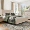 Furniture of America Fable Letto a pannello moderno in legno massello