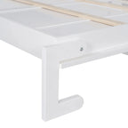 Letto a scomparsa Queen Size con armadio, scrivania, cassetti e mensole