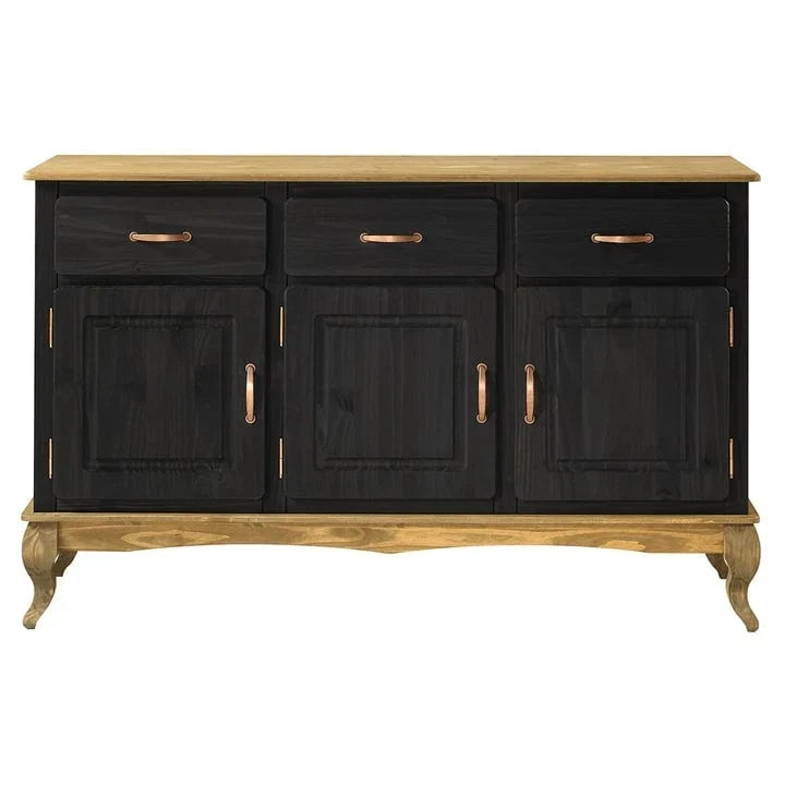 Credenza in legno verde