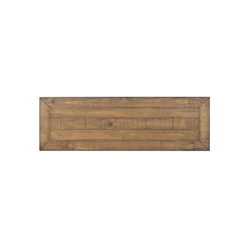 The Gray Barn Downington Consolle da Divano in Legno Massello a 2 Cassetti