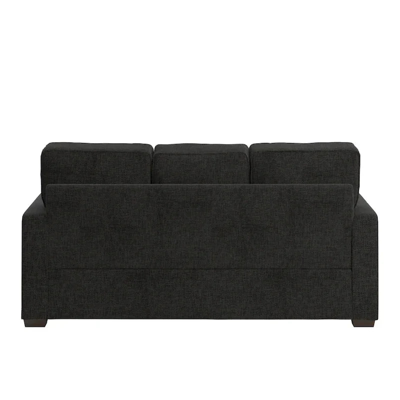Divano Roros con braccioli quadrati e rivestimento in tessuto di iNSPIRE Q Classic