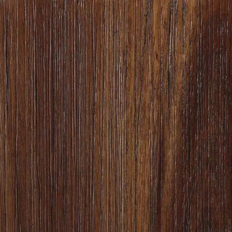 Tavolo da pranzo allungabile Rasmus da 89" Noce - Boraam: Legno massiccio di acacia, 8 posti, Stile rustico