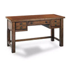 Scrivania direzionale Tahoe – Acero anticato – Home Styles: Mid-Century Modern, Struttura in legno massello, Cassetti contenitore