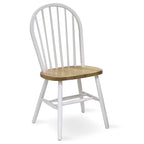 International Concepts Solid Wood Windsor Spindle Back Dining Chair