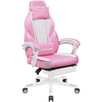 Sedia da gaming BOSSIN Racing Style, sedia da gamer per persone robuste fino a 136 kg, sedia da computer con schienale alto