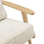 Poltrona imbottita di design