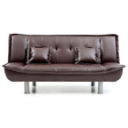 Lionel Faux Leather Sofa Bed