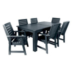 HIGHWOOD PROFESSIONAL Set da pranzo da esterno 7 pezzi 42x72