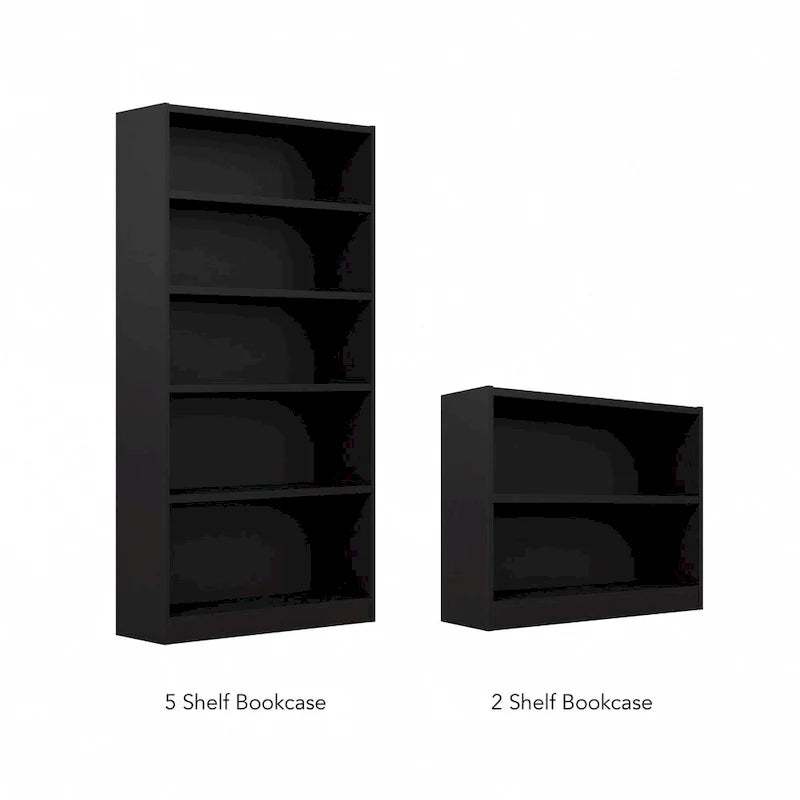 Libreria a 5 ripiani alta universale di Bush Furniture