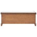 SAFAVIEH Fiorello Panca Contenitore a 3 Cassetti con Cuscino - 47,3 L x 15 P x 19 A - 47Lx15Px19A
