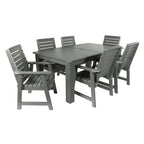HIGHWOOD PROFESSIONAL Set da pranzo da esterno 7 pezzi 42x72