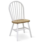International Concepts Solid Wood Windsor Spindle Back Dining Chair