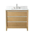 Mobile da Bagno Vanity Art con Lavabo in Ceramica e Top in Marmo Ricomposto