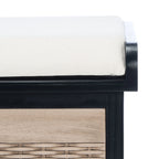 SAFAVIEH Fiorello Panca Contenitore a 3 Cassetti con Cuscino - 47,3 L x 15 P x 19 A - 47Lx15Px19A