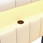 Letto imbottito a piattaforma con porte USB e illuminazione a LED - Struttura letto matrimoniale/singola con 2 cassetti portaoggetti - Camera da letto moderna
