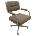 Sedia da pranzo e cucina girevole con ruote - M-110 - N/D