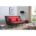 Lionel Faux Leather Sofa Bed
