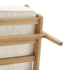 Poltrona imbottita di design