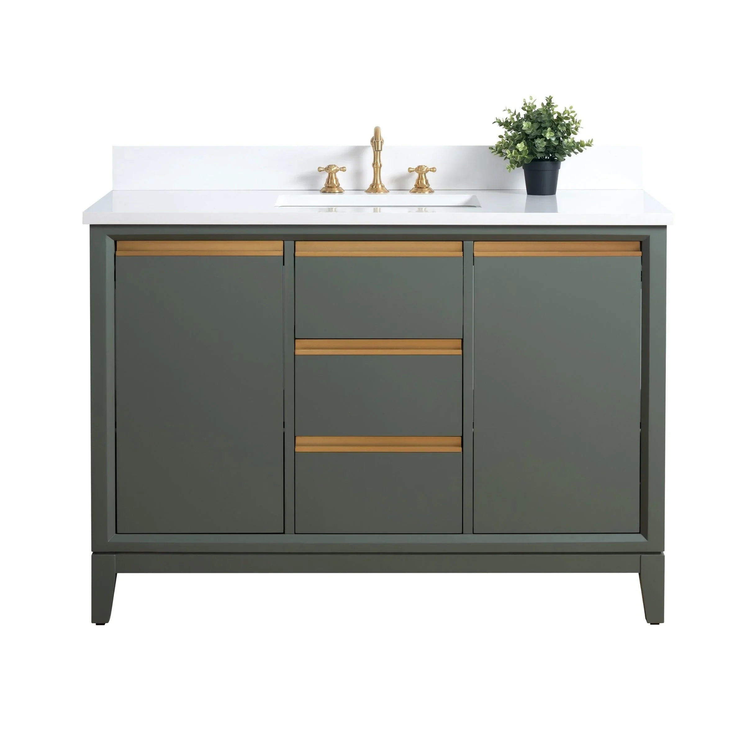 Mobile da Bagno Vanity Art con Lavabo in Ceramica e Top in Marmo Ricomposto