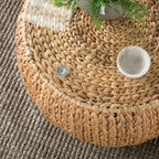 Tavolino SEI Furniture Terraza rotondo in giacinto d'acqua
