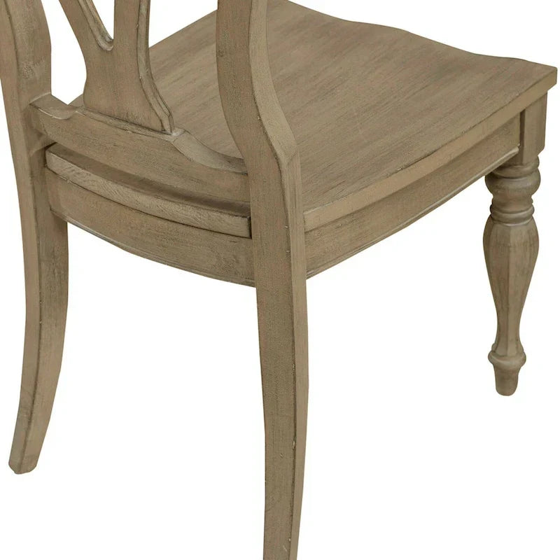 Sedia con Schienale a Fuso (Set da 2)