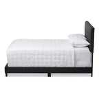 Letto in Tessuto Moderno e Contemporaneo Brookfield - Baxton Studio