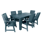 HIGHWOOD PROFESSIONAL Set da pranzo da esterno 7 pezzi 42x72