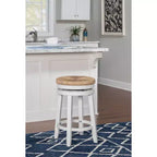 Sgabello da bar senza schienale Noah Swivel, altezza bancone - Powell