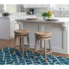 Sgabello da bar senza schienale Noah Swivel, altezza bancone - Powell