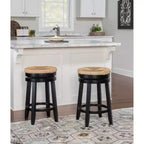 Sgabello da bar senza schienale Noah Swivel, altezza bancone - Powell