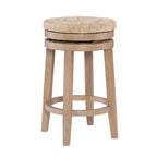 Sgabello da bar senza schienale Noah Swivel, altezza bancone - Powell