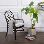 Poltrona Kara in Rattan