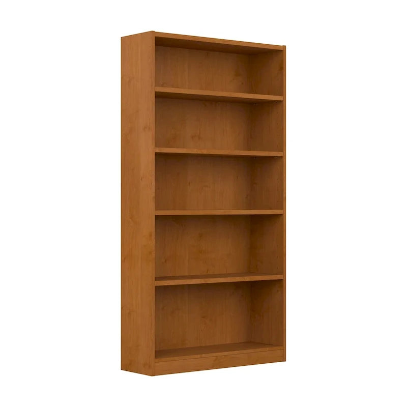Libreria a 5 ripiani alta universale di Bush Furniture