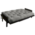 Materasso per futon TruPedic Full Granite Grey 12 pollici