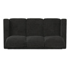 Divano Roros con braccioli quadrati e rivestimento in tessuto di iNSPIRE Q Classic